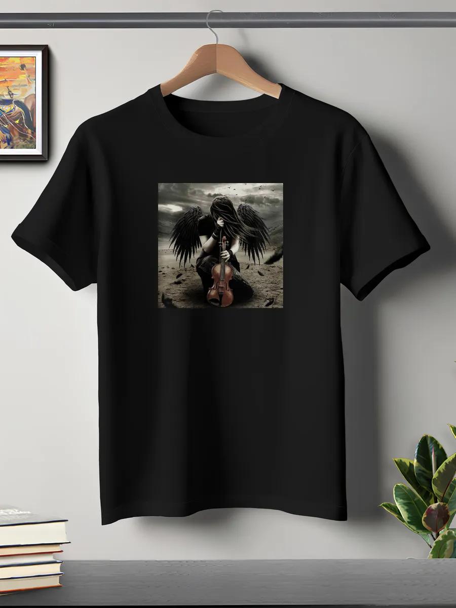 Y2K Retro printed T-shirt L