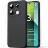 Silicone Case - Xiaomi - Redmi Note 13 Pro 5G - Ultra Slim Protection - Anti-Slip Texture - Black