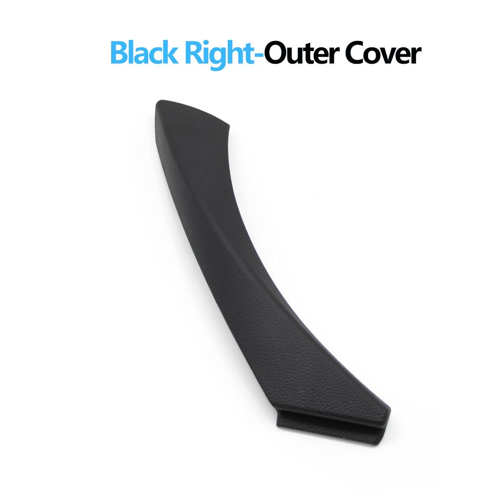 Beige Black Interior Passenger Door Pull Handle Cover Trim For BMW 3 Series E90 E91 E92 316i 318i 320i 325i 328i 2004-2012