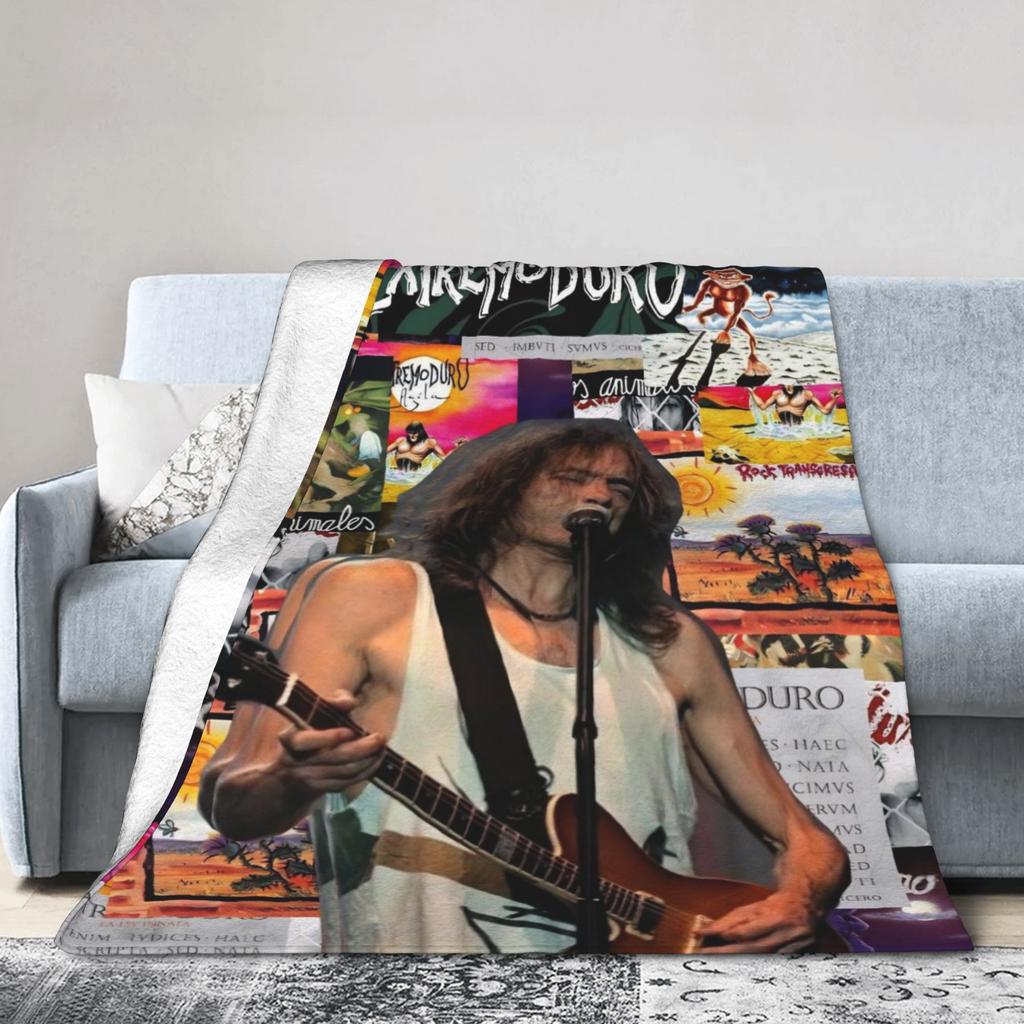 Super Soft Extremoduro Rock Band Tour Throw Fashion Blanket Premium Fleece Flannel Lightweight Bed Fashion Blanket Cozy Plush Fashion Blanke