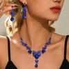 Luxury Women's Jewelry Sets Rhinestone Bridal Jewelry Set  Women's Accessories