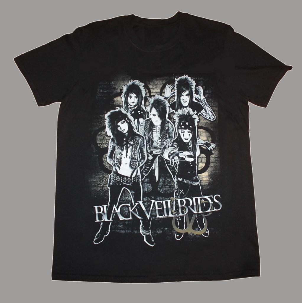 Schwarzes Veil Brides Herren Unisex T-Shirt Kurzarm S-5XL