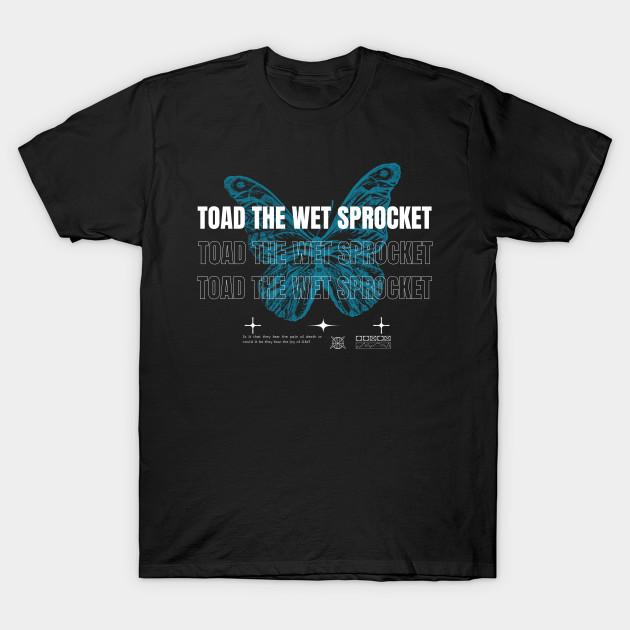 

Мужская черная футболка с принтом Жаба The Wet Sprocket Печать на трансферной бумаге без вырезания Хлопковая футболка S чёрный