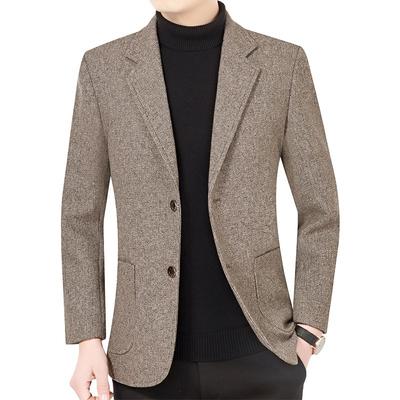 Erkek Sonbahar Resmi Giyim Blazerler Montlar Kaşmir İş Gündelik Blazerler Ceketler Erkek Slim Fit Blazerler Erkek Giyim 4XL
