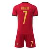 2024-25 Portugalija Ronaldo Namų futbolo marškinėlių rinkinys Gerbėjų versija
