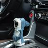 Car Manual Transmission Cute Design Gear Sleeve Oval Gear Sleeve Wear-resistant Gear Lever Sleeve Handbrake Sleeve Universal