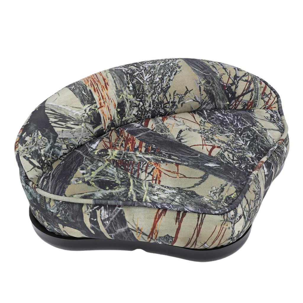 Pro Casting Boat Seat Universal Marine Grade Ethenyl High Density Foam Boat Butt Chair for Jon Boat