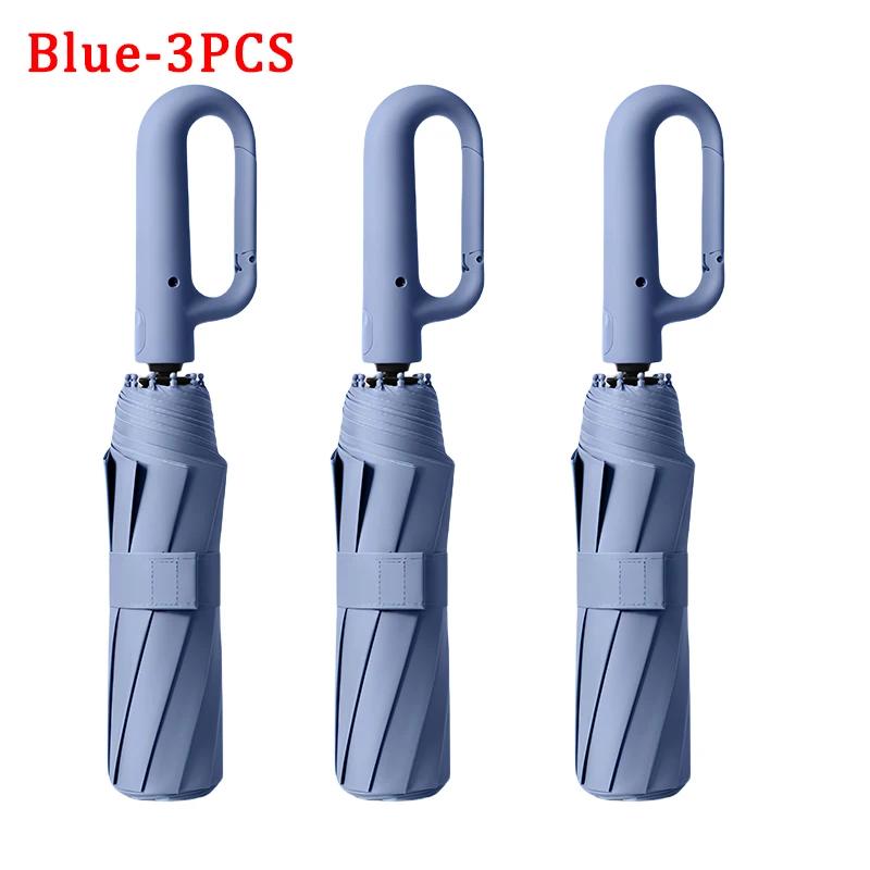 1/3/5 шт. полностью автоматический зонт с пряжкой-кольцом — фото 14