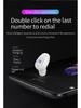 YX01 Mini Wireless Bluetooth Earphones with Charging Case - Single In-Ear Design, Stereo Sound.