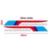 2Pcs MPerformance Car Door Sticker For BMW F10 F30 E28 E30 E36 E46 316 318 320 330 335 520 530 550 E60 E90 lcfn09