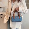Bowling bag women's 2025 new niche portable pillow bag fashionable versatile single shoulder messenger bag bag
