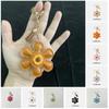 2024 Creative Bag Charm Cute Sunflower Keychain Backpack Accessory Gift