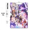 Anime Style Acrylic Clipboard and File Folder with Thickened Writing Pad