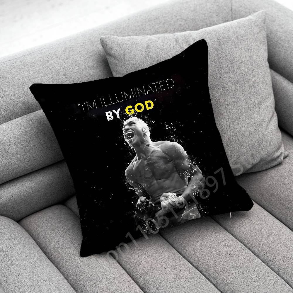 Brazil Brazilian C-Charles Oliveira Throw Pillow Case For 45x45cm 40x40cm 55x55cm 50x50cm 30x30cm Square Car Pillowcase Shell