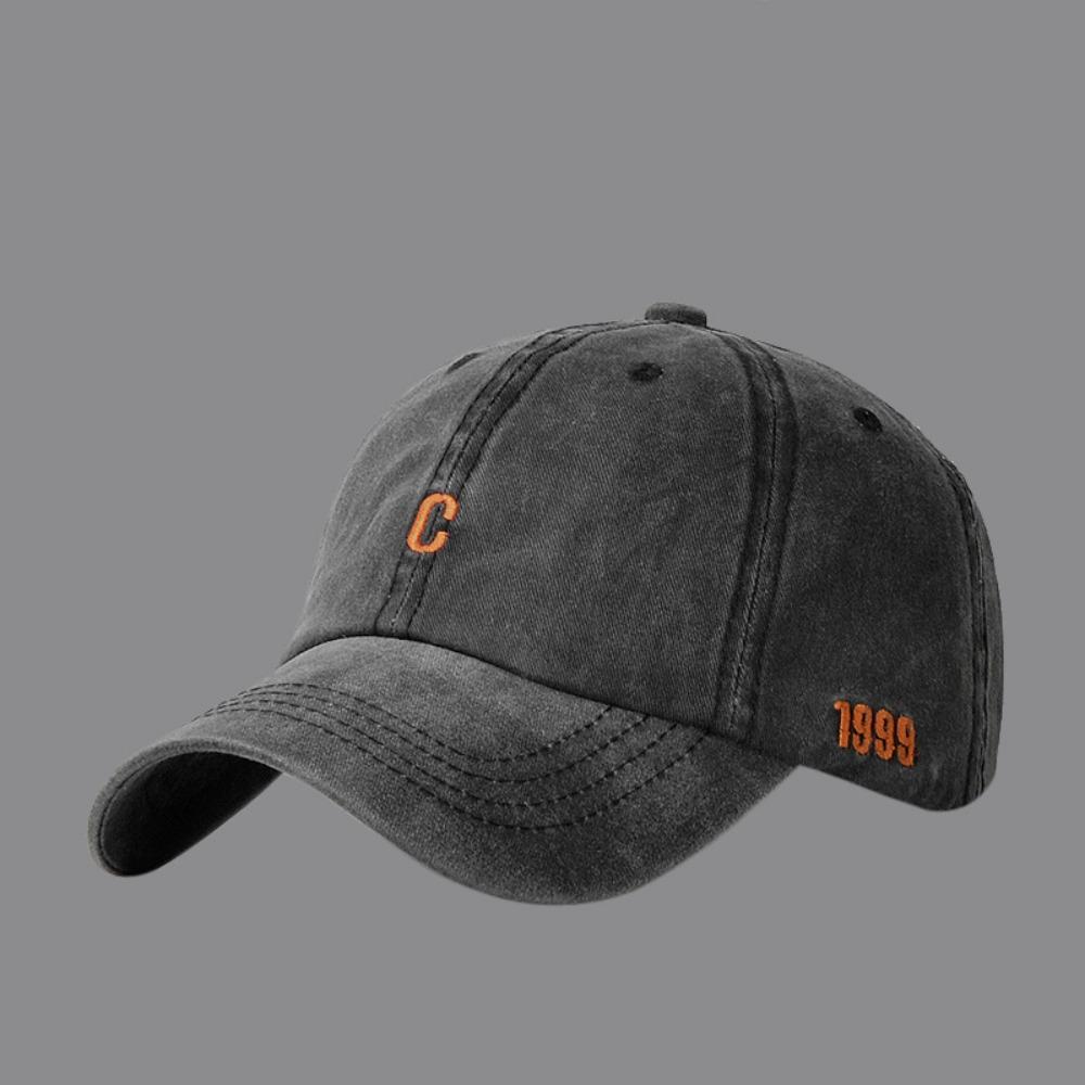 

Adjustable Embroidery Baseball Caps Letters C Sunscreen Hats Man Women Outdoor Sports чёрный