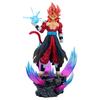 38cm Anime Dragon Ball Z Super Saiyan 4 Vegetto GK PVC Action Figure Son Goku Statue Collection Model Kids Toys Doll Gifts