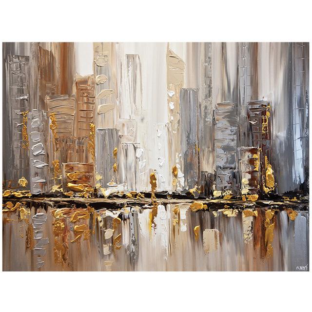 

Современные абстрактные красочные картины на холсте, постеры и принты Quadro, настенные художественные картины для гостиной, украшения стен дома, Cuadro 30X40cm Unframed