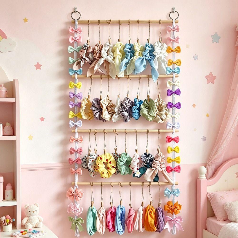 Creative Hair Clip Storage Rack Boho Style Headband Organizer  Household Use