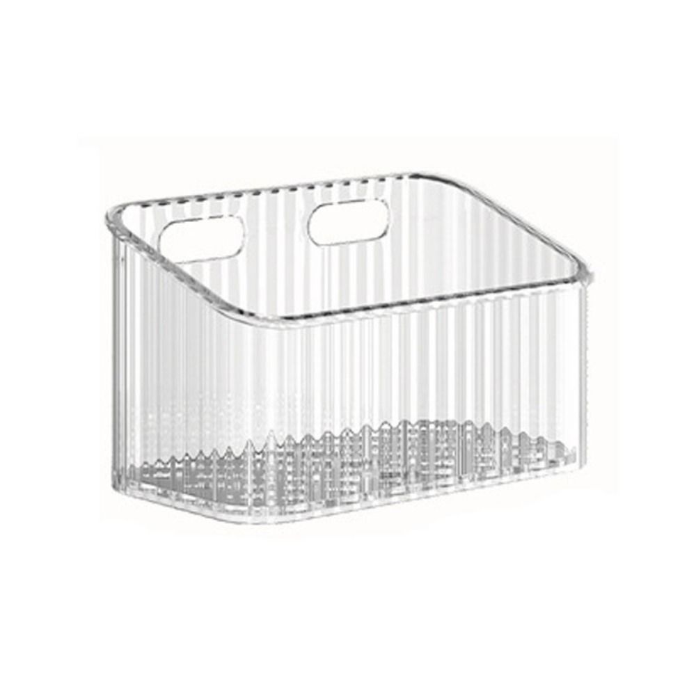 Transparent Ginger Garlic Storage Baskets Plastic Kitchen Storage Rack  for Home