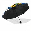1 PC Automatic Folding Umbrella - Super Mario Pattern Portable Foldable Design With 8 Ribs Christmas Birthday Gifts