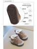 Velvet-Lined Winter Snow Boots for Infants, Soft Sole Non-Slip Shoes for Ages 1-4