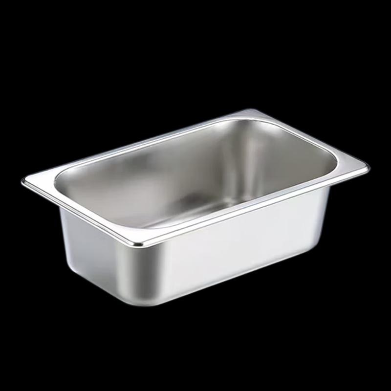 Jiwanggu 304 Stainless Steel Rectangular Buffet Portion Pan