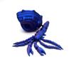 Poseable Joints 3D Printed Paguroidea Conch Shell 3D Articulated Crab Toys  Fish Tank