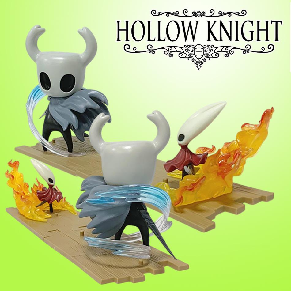 2pcs/set New Hollow Knght Silksong Toys Anime Game Figure The Knight Action Figure Hornet/Seth Figurine Collectible Model Doll