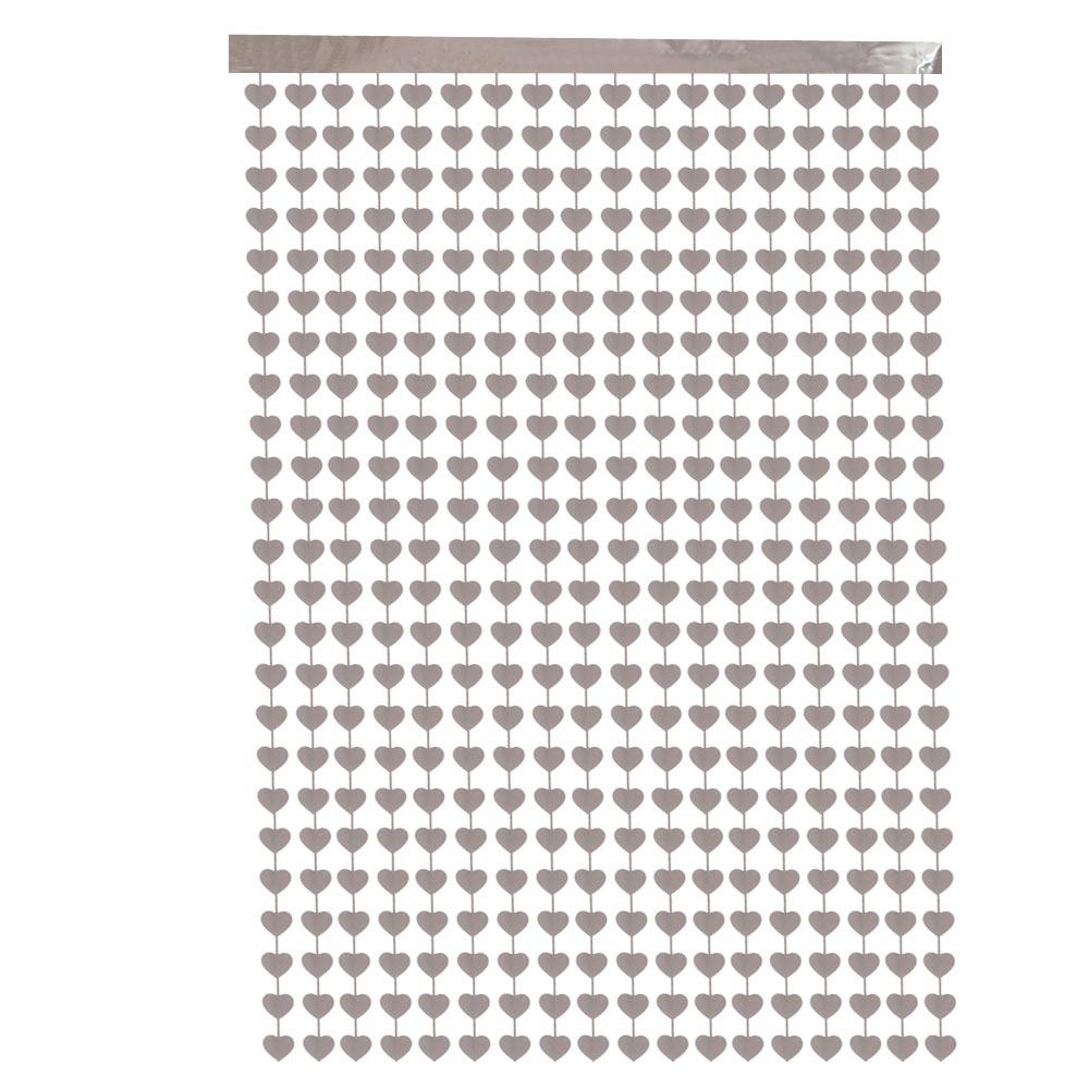 Heart-shaped Decorative Curtain Birthday Wedding Party Accessories