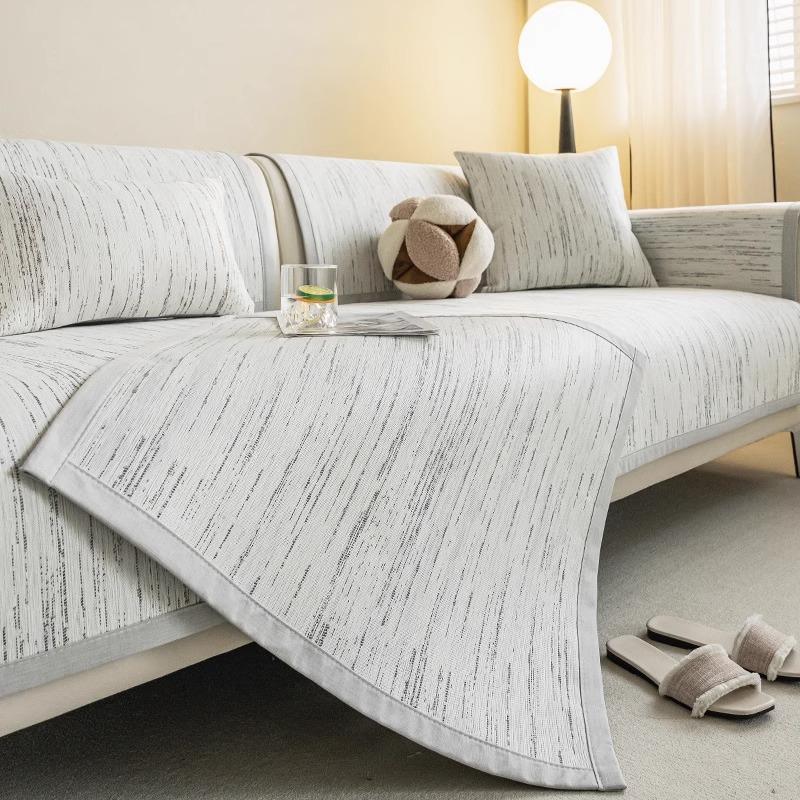 Ice Silk Sofa Cushion, Summer Mat, Seat Cushion, Nordic Simplicity And High-End Sense, Summer Leather Sofa Cover Cover Cloth Towel