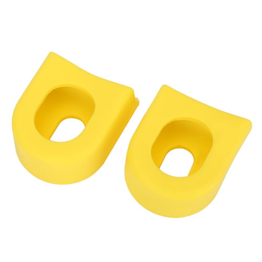 10PCS Soft Cycling Crank Boot Silicone Crank Arm Protectors Durable Crank Arm Cover  Bicycle Cycling