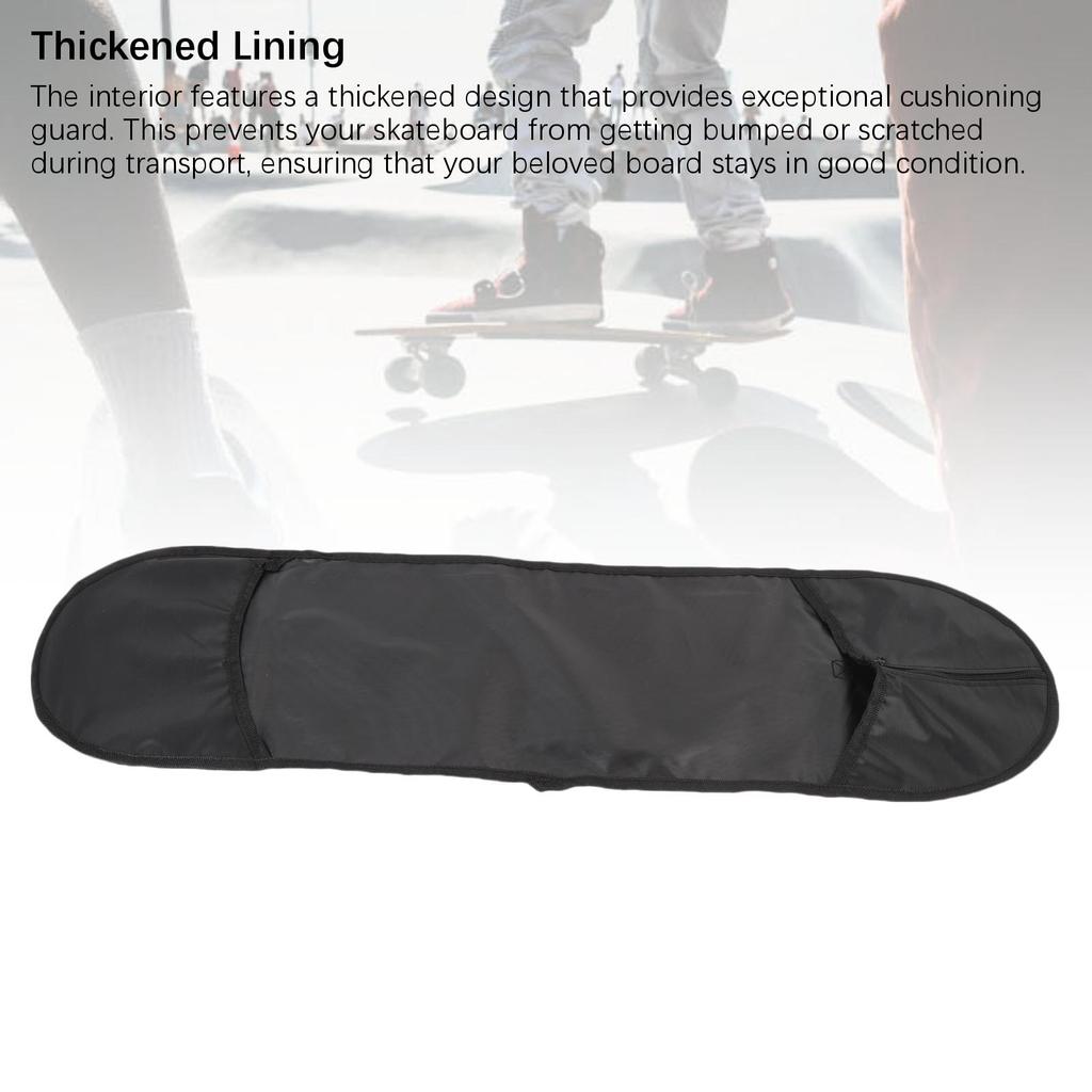 5 st Skateboardväska Vattentät Ergonomisk Rem Bärbar Skateboard Bärväska för Utomhusbruk