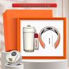 Premium Business Gift Set: Frosted Mug & Neck Massager