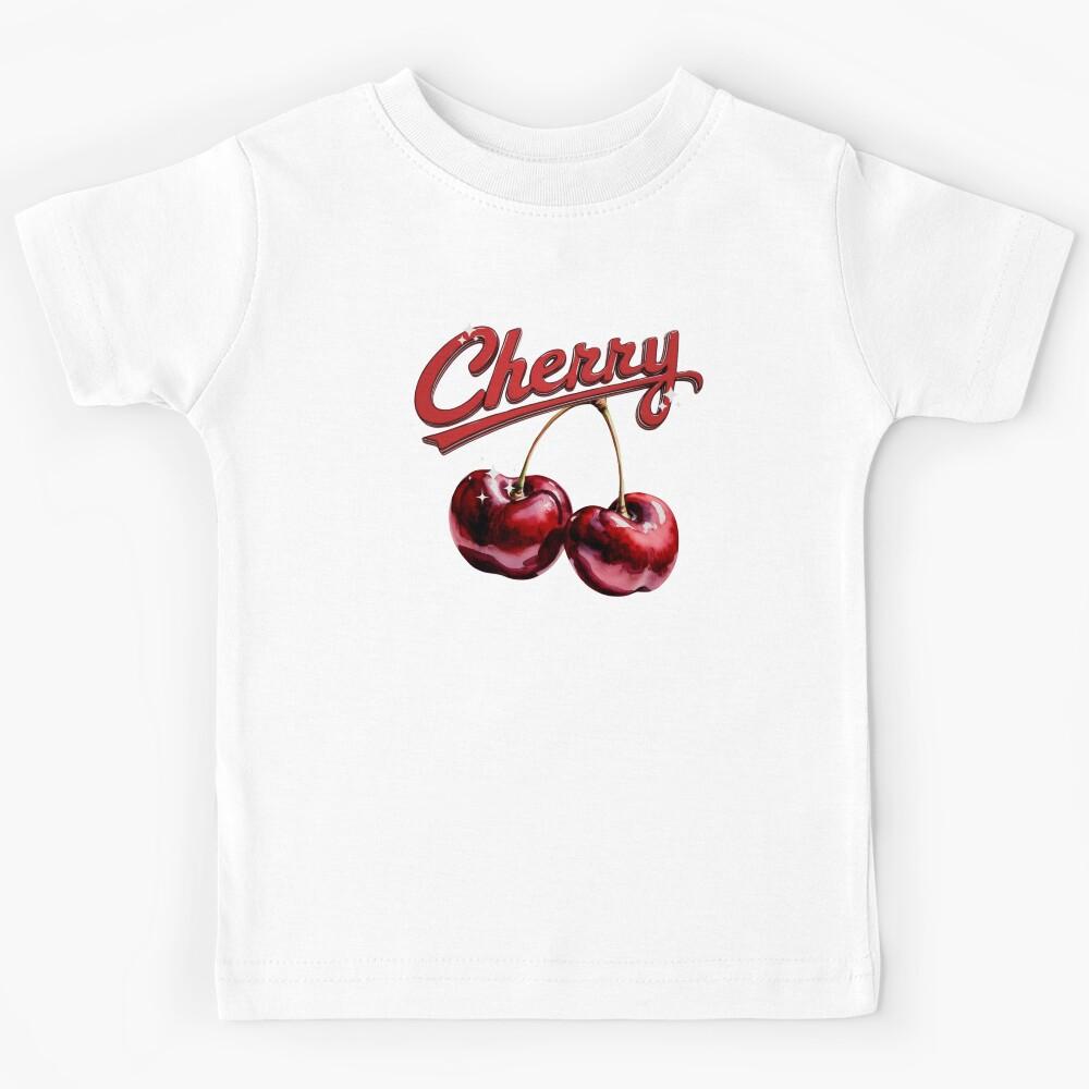 Red Cherry Kids T-Shirt 130