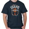 Vintage Idaho Classic Travel Souvenir ID Womens or Mens Crewneck T Shirt Tee