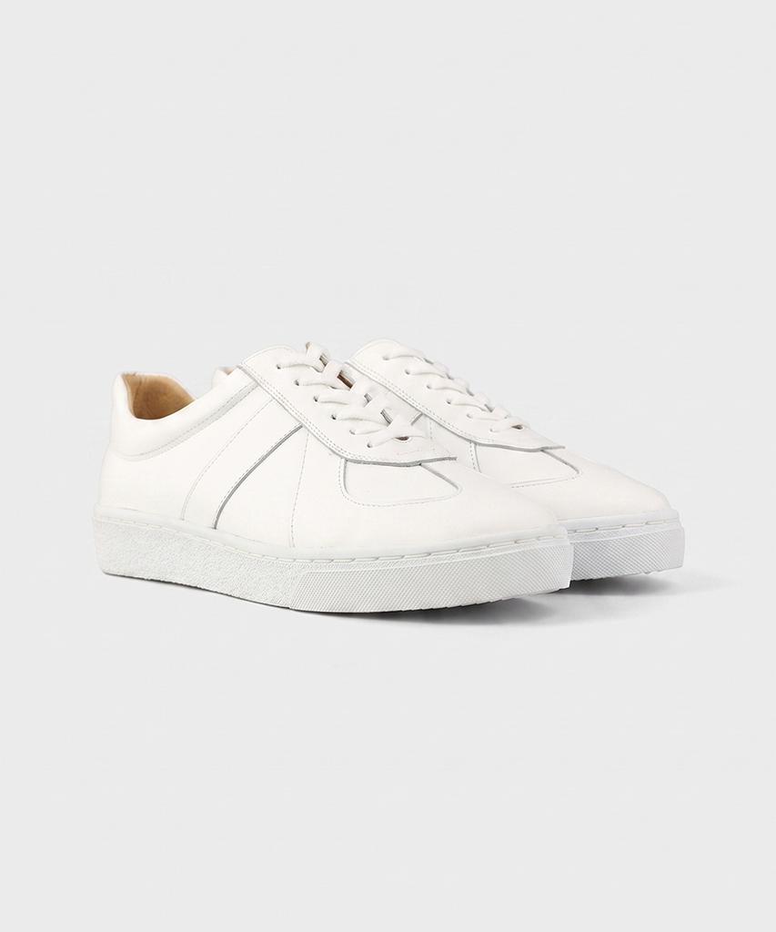 Firenze Atelier Handmade German Army Sneakers 2285 [Cream White]