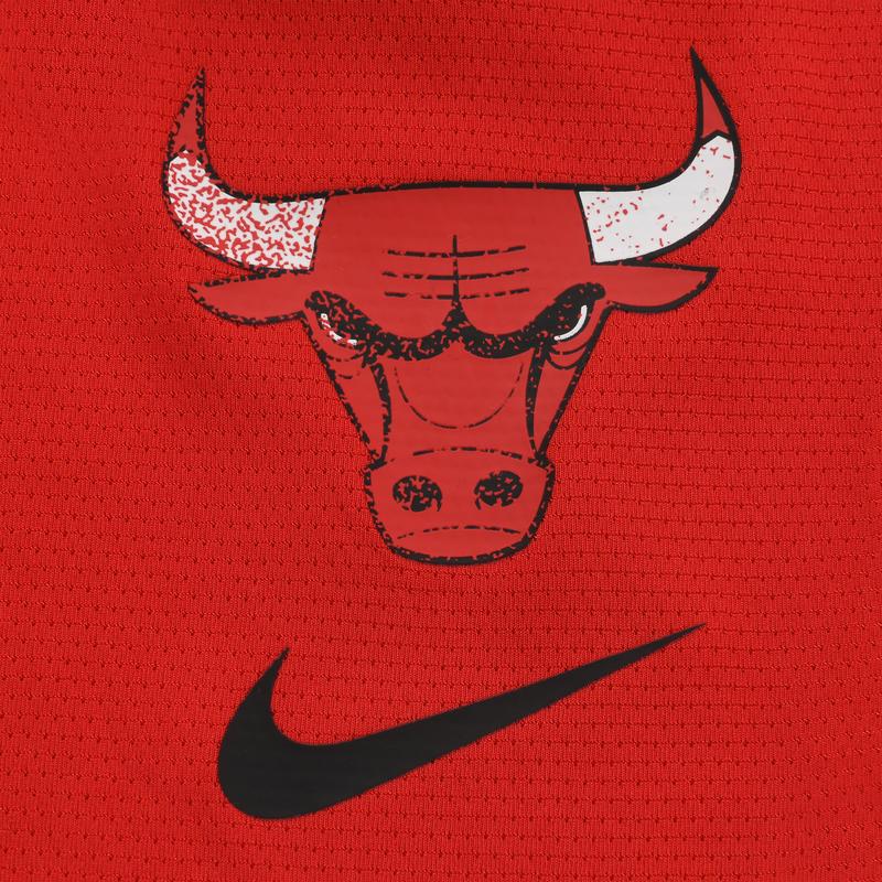 Nike Chicago Bulls DNA Dri-Fit NBA Logo Print Lace-Up Quick-Dry Breathable Basketball Shorts Men Shorts Red DH9170-657