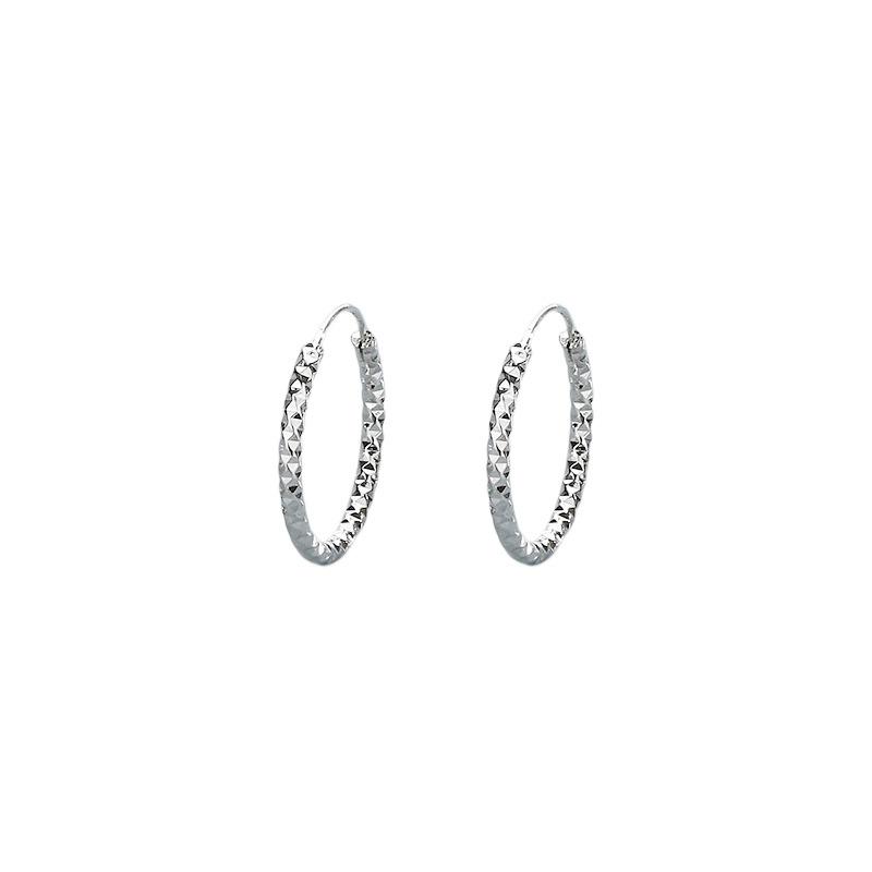 Glitter Gypsy Ear Buckle Niche Design Cold Wind Circle Earrings Internet Celebrity Douyin Live Drainage Earrings