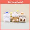Adorable Hamster Plush Keychain Soft And Cuddly Stuffed Animal Doll For Bags