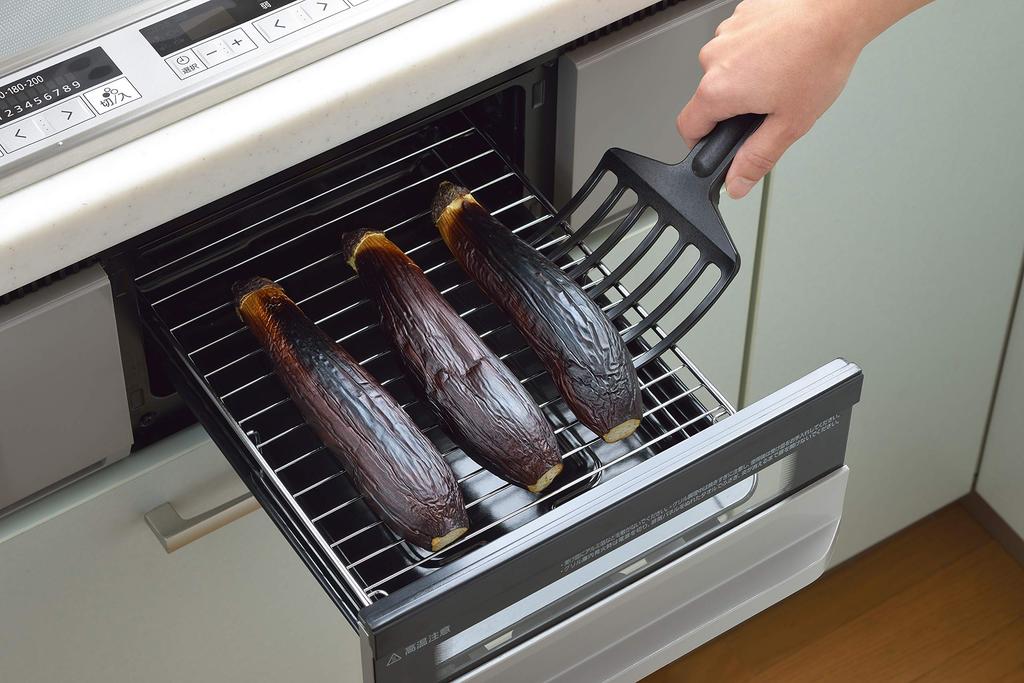 Castle Enterprise Yoshikawa Araku Cook Grill Scooper Wide, Made in Japan, Gift Wrapping Included, 931083