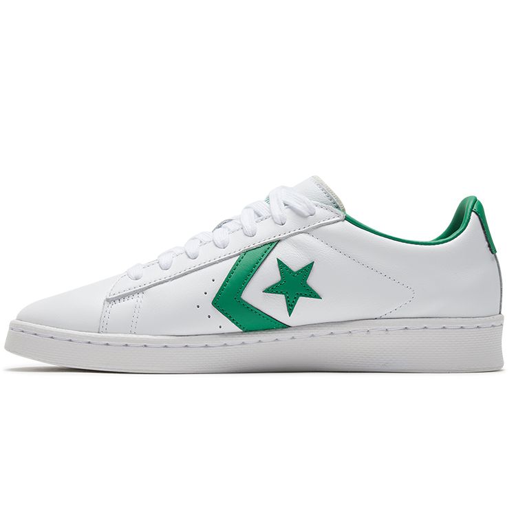 

Кроссовки унисекс Converse Pro Leather OG Low Бело-зеленые 167971C