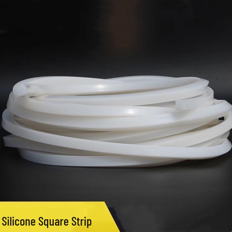 Hengdanda Solid White Silicone Sealing Strip