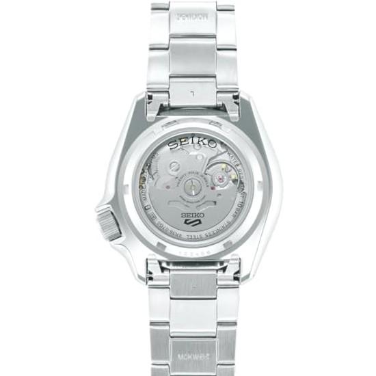 Seiko Watch 5 Sports SBSA013 Mens Wristwatch Japanese-made mechanical automatic (with manual winding) featuring date day calendar green dial SKX steel