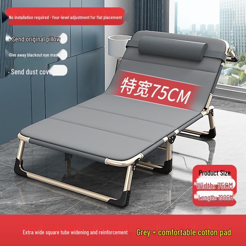 Collapsible Recliner Bed: Perfect for Home, Office Naps, Camping, and More.