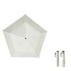 Women's Ultra Light 5-Rib Fold Travel Umbrella with Thickened Black Coating, 91cm Large Canopy, Windproof, Portable for Commuting and Beach