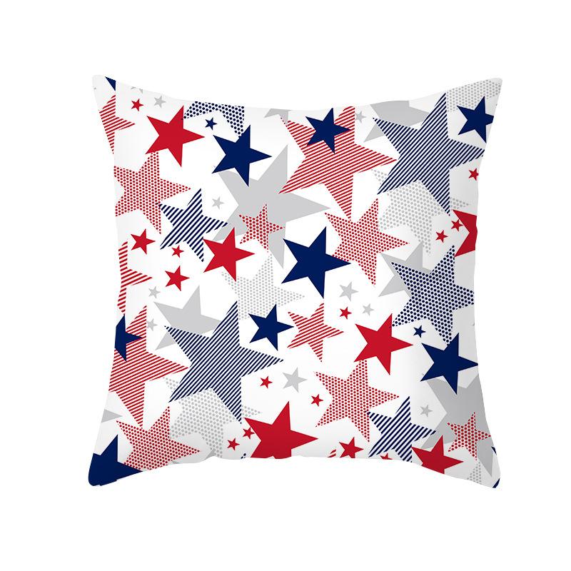 Kissenbezug Einfacher Pfirsichhaut-Druck Kissenbezug Sofakissenbezug