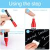 Erasable Writing Windows Glass Chalkboard Metal Plastics Pen Marker Liquid Chalk Chalk Marker
