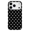 Coque pour iPhone 17 Pro Max Design à Pois Housse Arrière de Téléphone en TPU IMD