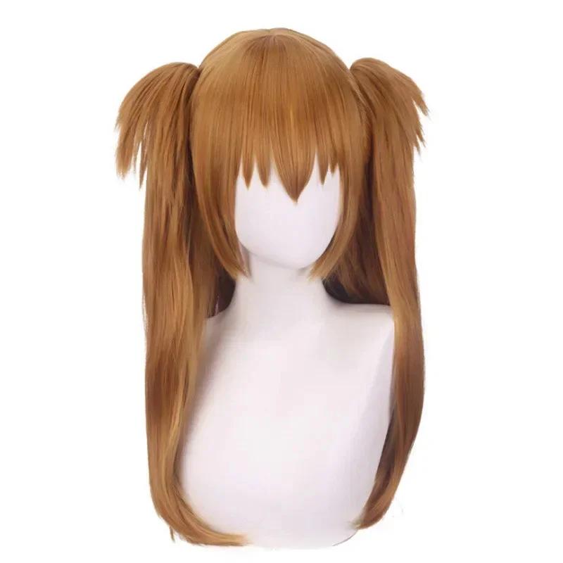 Rei Ayanami Cosplay Kostuum Asuka Langley Soryu Cosplay Dames Schooluniform Jurken Pruik Haarclips Halloween Loli Kleding S roze