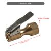 Car Tire Air Chuck Inflator Pump Valves Connector Clip-on Adapter Car Brass1/4 Tyre Wheel Valves For Inflatable Pump